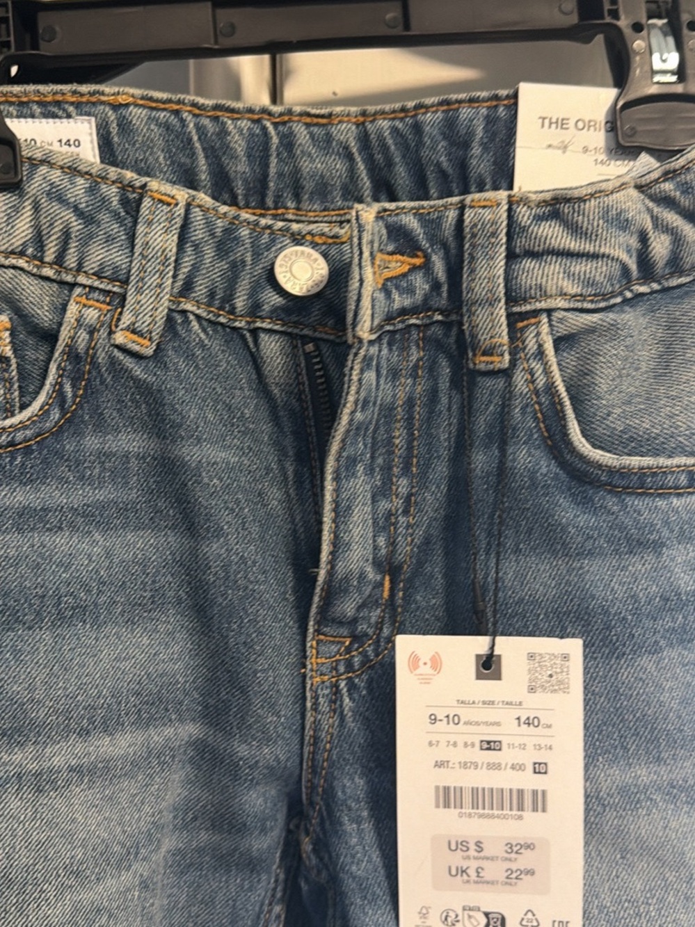 Zara Light Blue Kids Denim Jeans